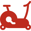 spinning classes icon - corporate gym management & health services