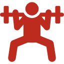 Personal training icon - corporate gym management & health services - sports stadium victoria